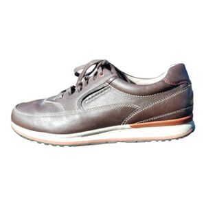 Rockport Oxford Leather Lace Up Brown Sneaker Size 9.5